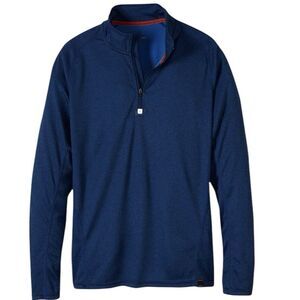 prAna Breathe Blue Ridge Orion Quarter Zip Size XXL Performance Running‎